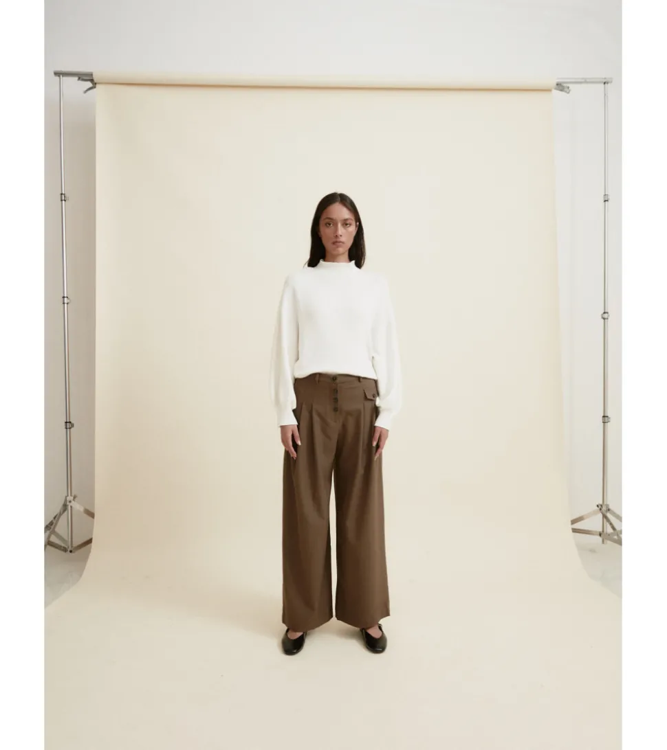 PANTALÓN VESTIR BOTONES