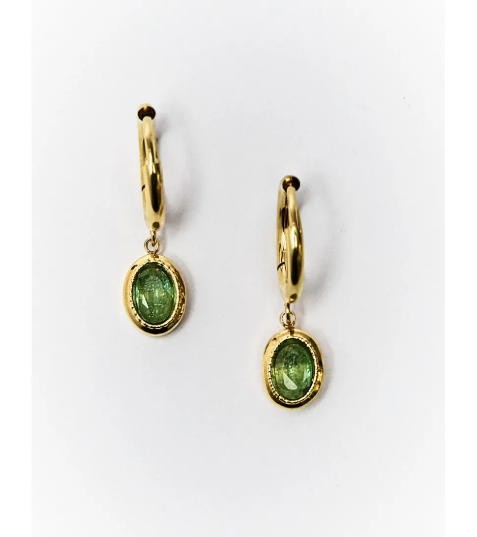 PENDIENTES ARO CON DIJE
