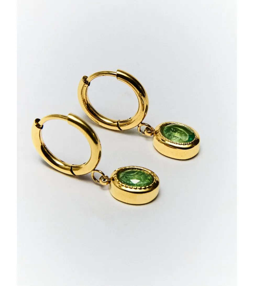 PENDIENTES ARO CON DIJE