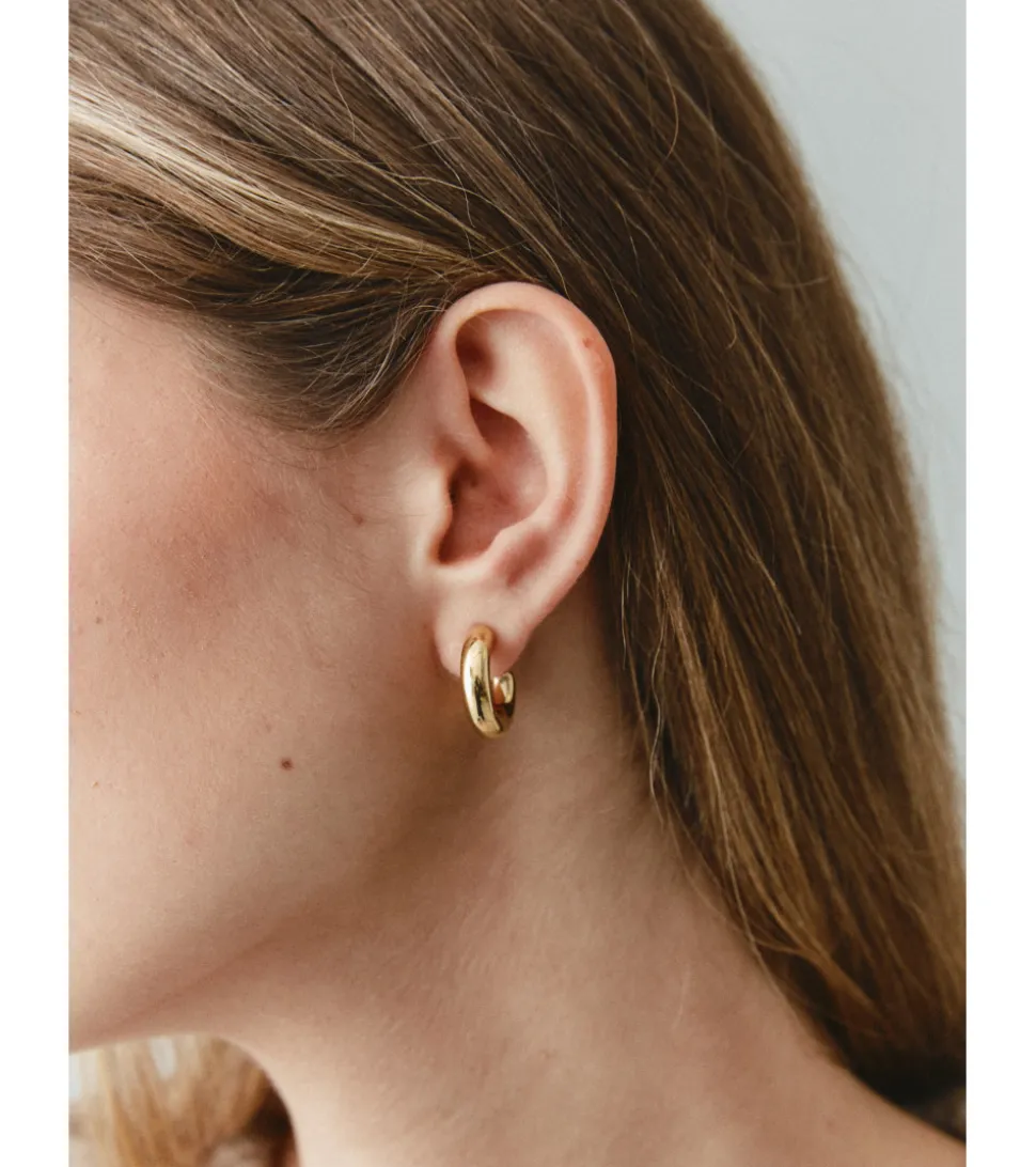 PENDIENTES ARO TUBULAR