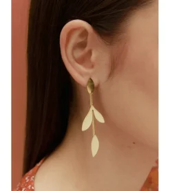PENDIENTES COLGANTES HOJAS