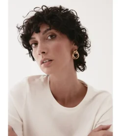 PENDIENTES DORADOS