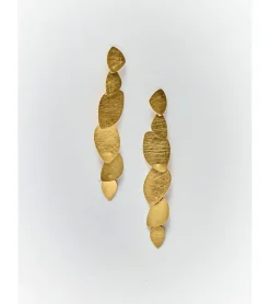 PENDIENTES LARGOS DORADOS