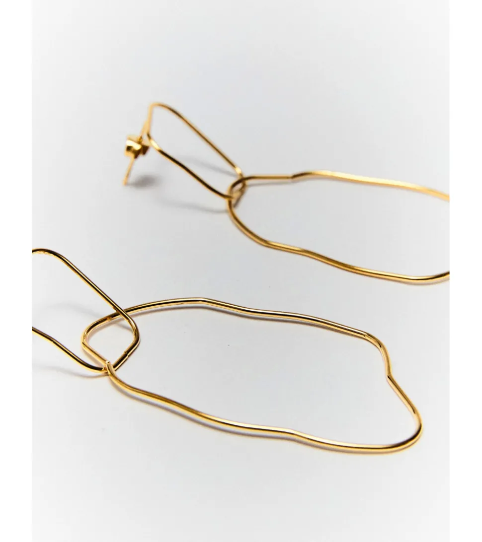 PENDIENTES LARGOS IRREGULARES