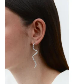 PENDIENTES LARGOS PLATA