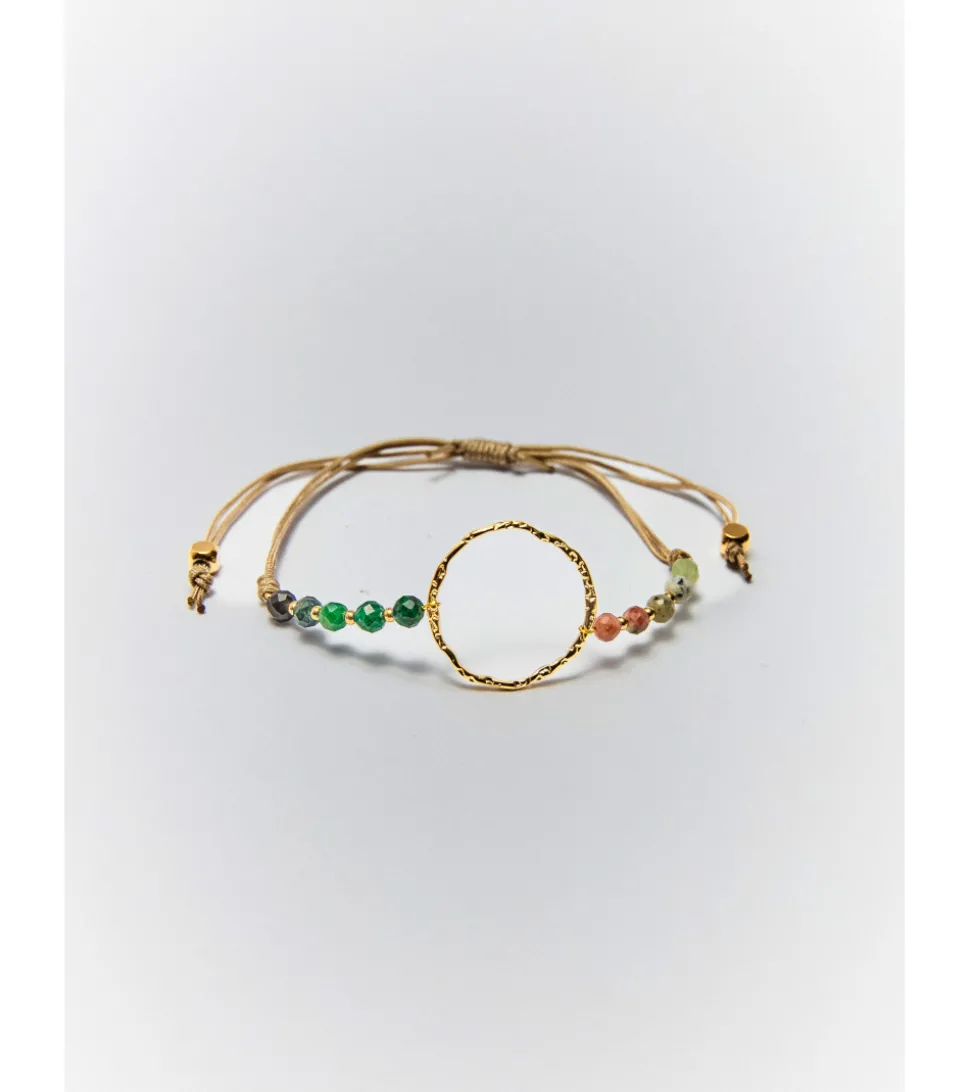 PULSERA CÍRCULO CUENTAS