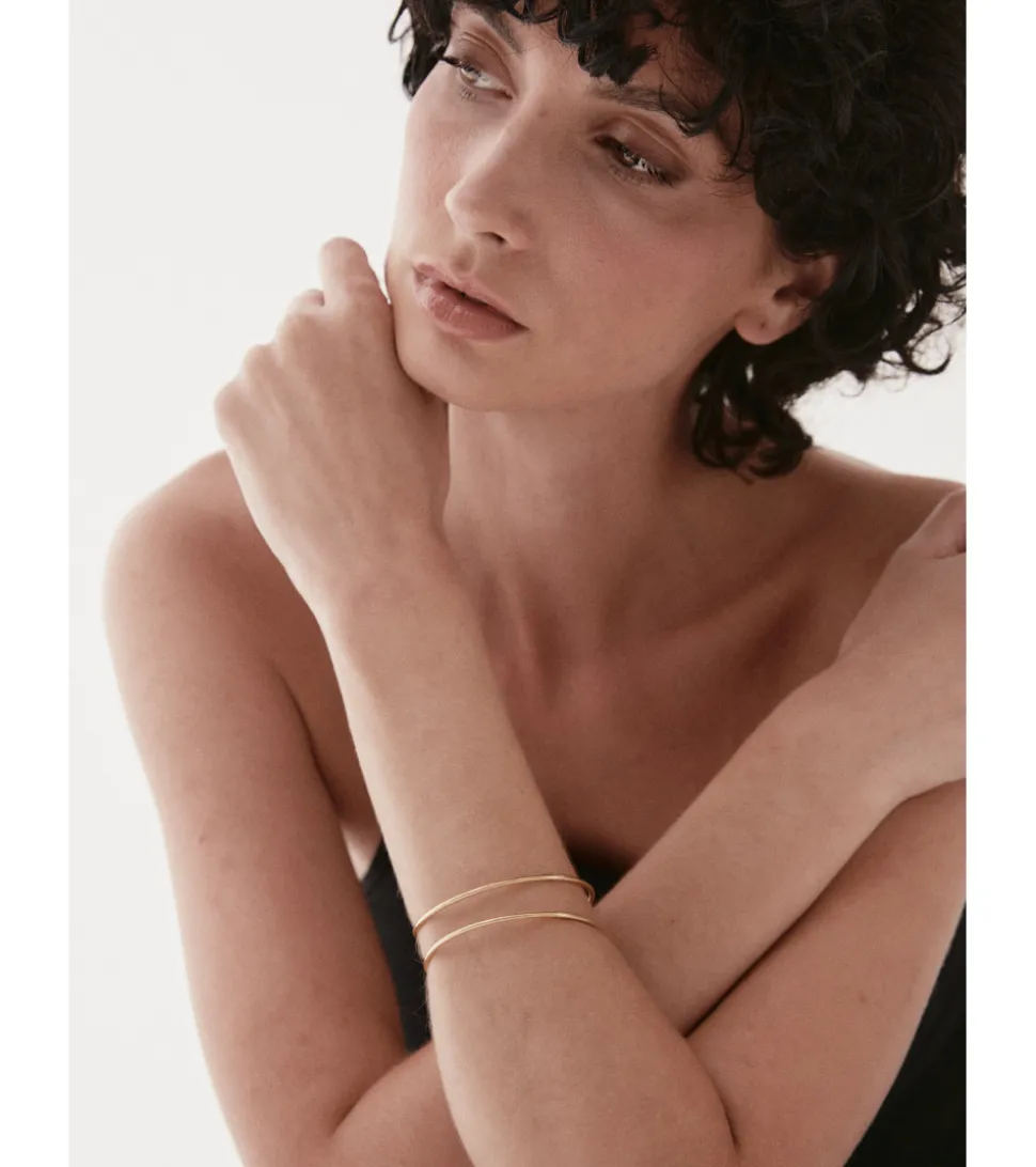 PULSERA FINA DOBLE
