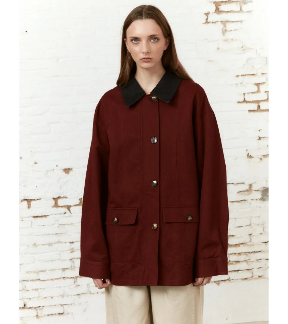TRENCH CUELLO DENIM