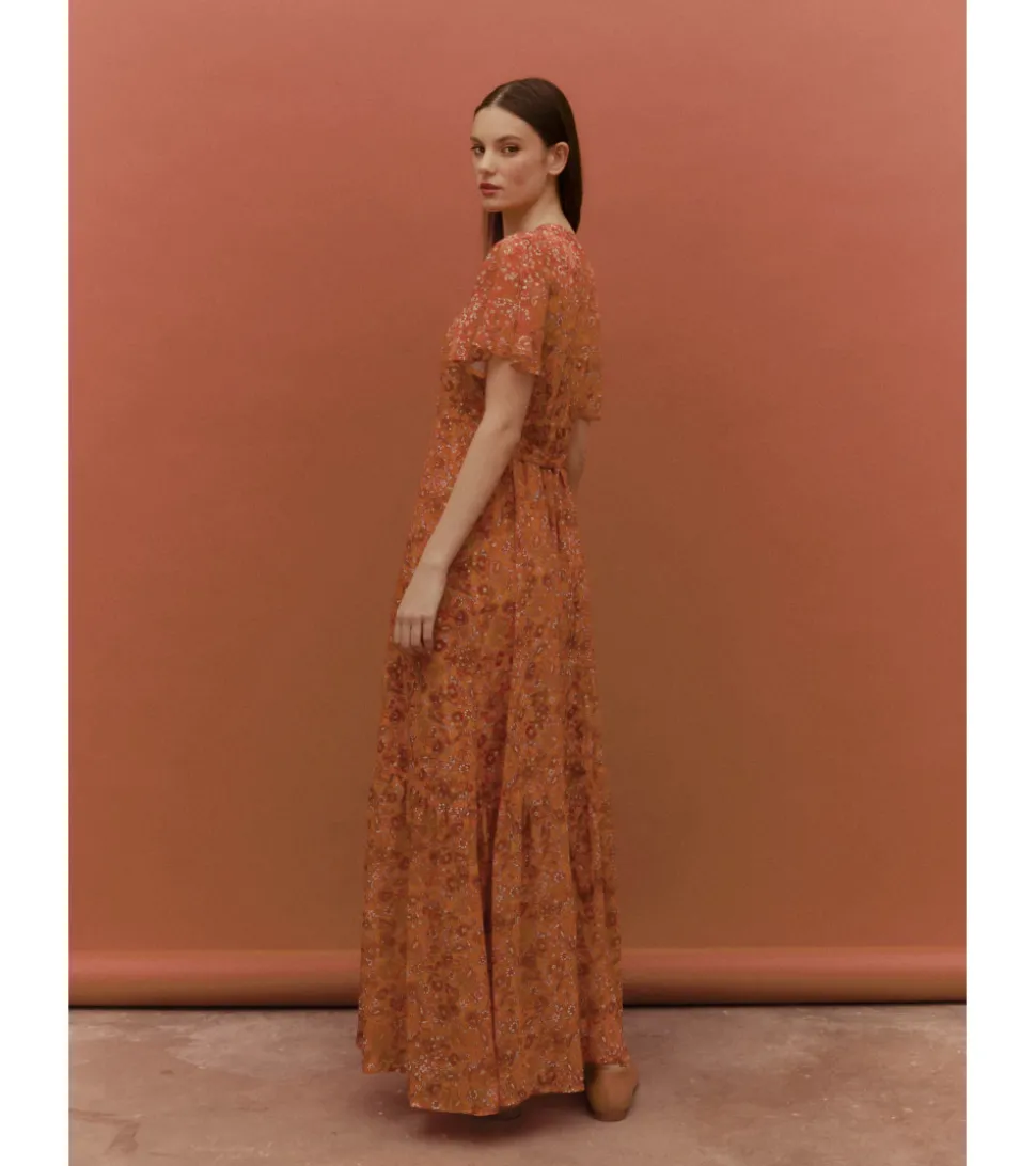 VESTIDO ESTAMPADO GASA