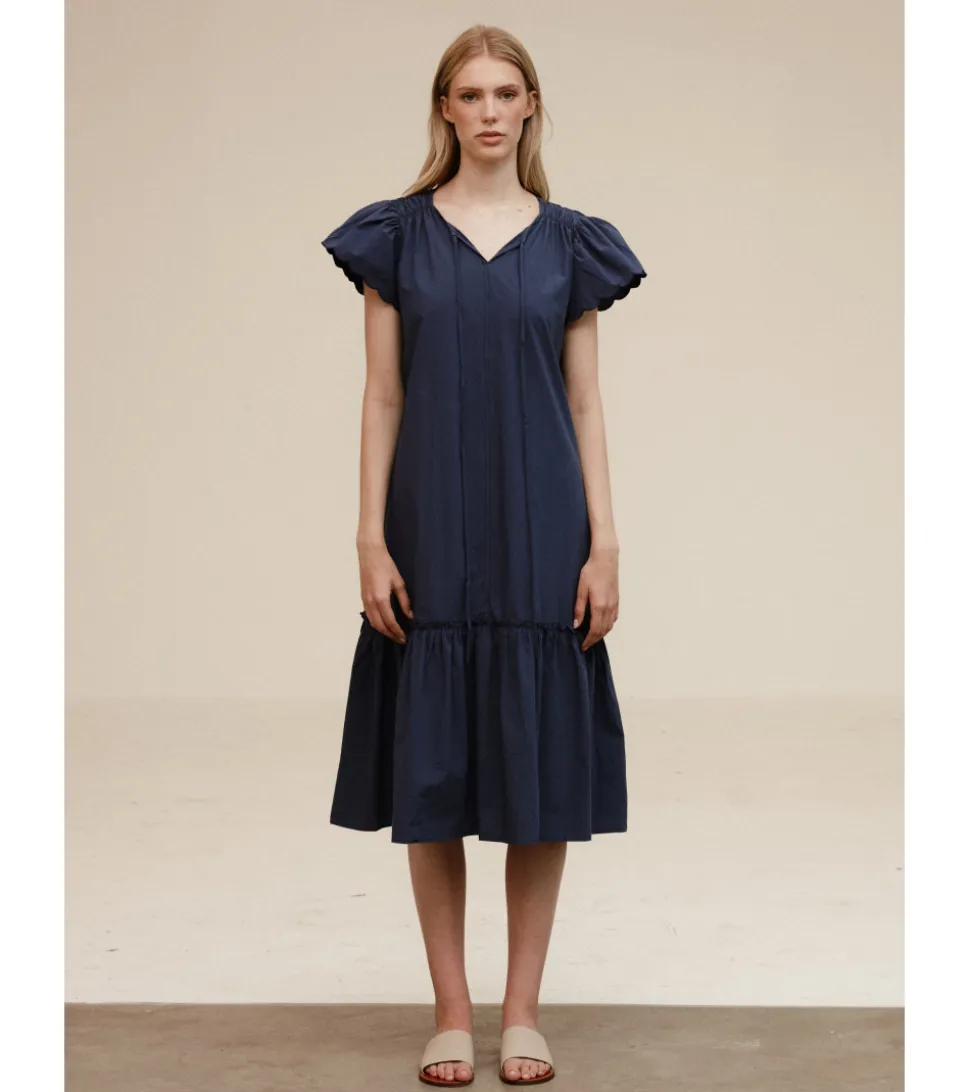VESTIDO FRUNCE HOMBROS