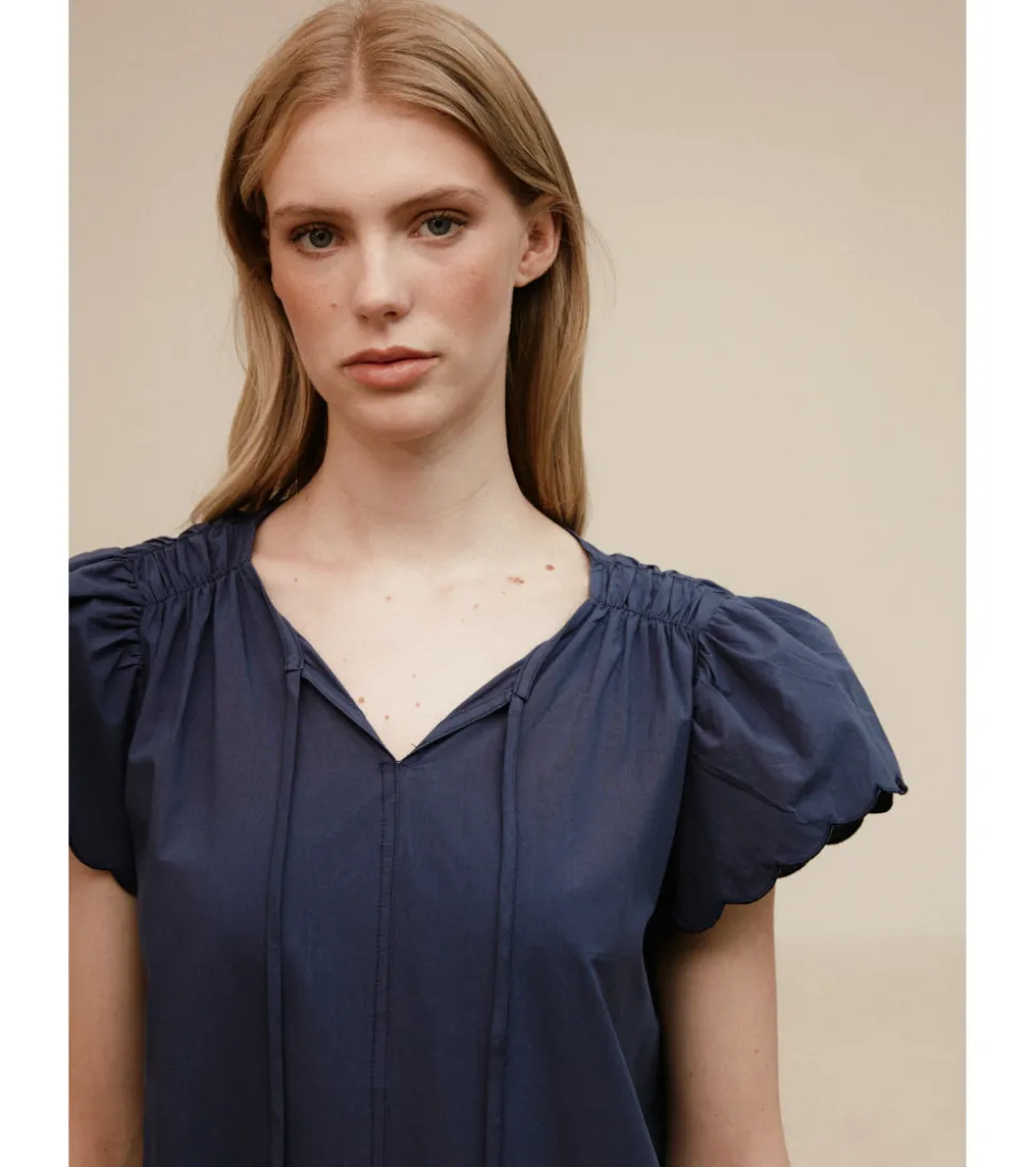 VESTIDO FRUNCE HOMBROS
