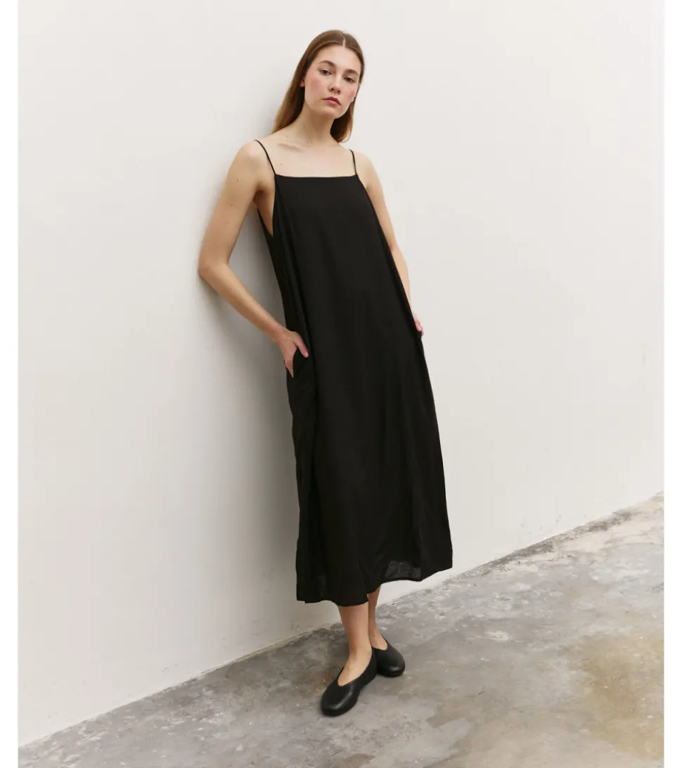 VESTIDO LARGO TIRANTES