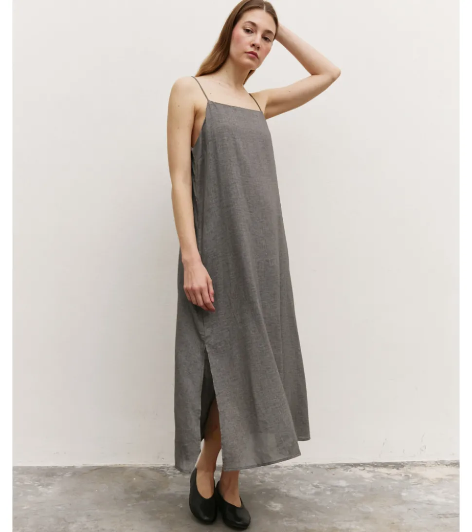 VESTIDO LARGO TIRANTES
