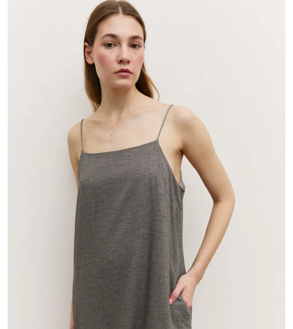 VESTIDO LARGO TIRANTES