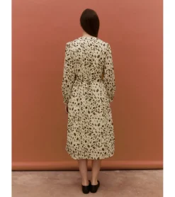 VESTIDO MIDI ANIMAL PRINT