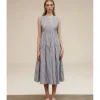 VESTIDO MIDI RAYAS