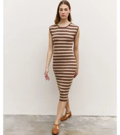 VESTIDO PUNTO RAYAS