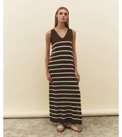 VESTIDO PUNTO RAYAS