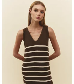 VESTIDO PUNTO RAYAS