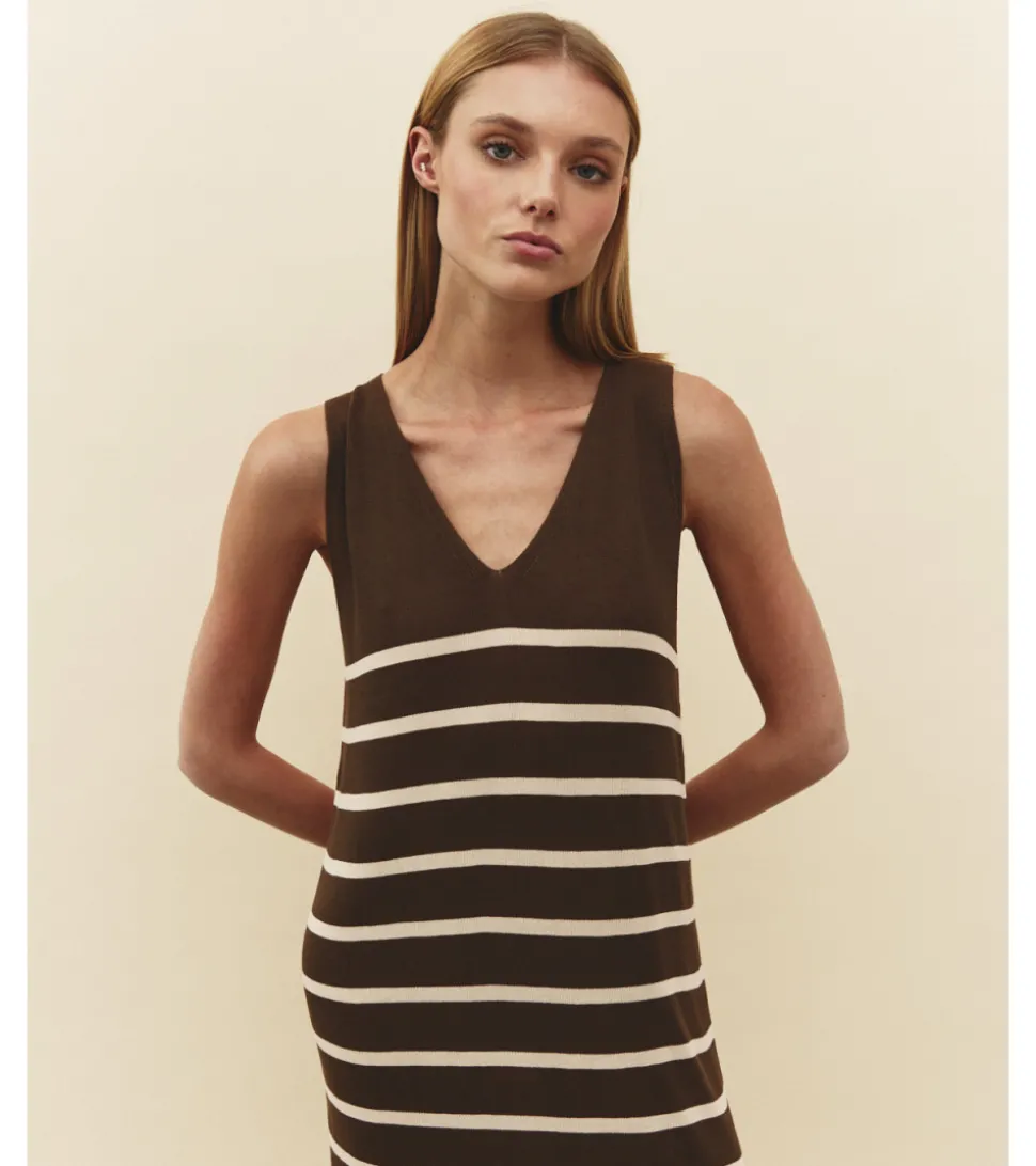 VESTIDO PUNTO RAYAS