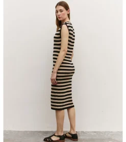 VESTIDO PUNTO RAYAS