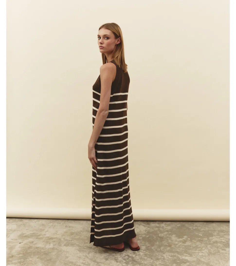 VESTIDO PUNTO RAYAS