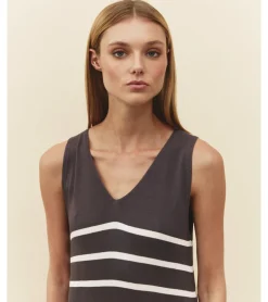 VESTIDO PUNTO RAYAS