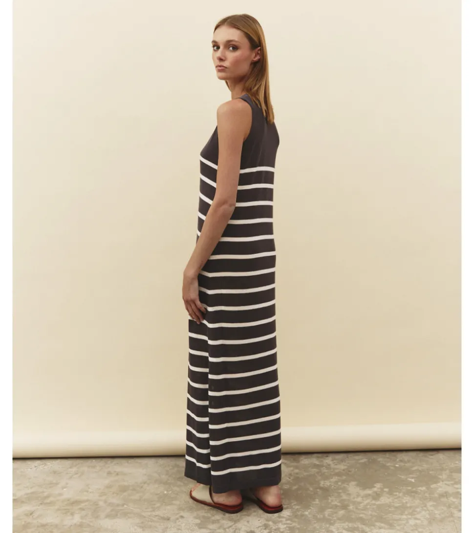 VESTIDO PUNTO RAYAS