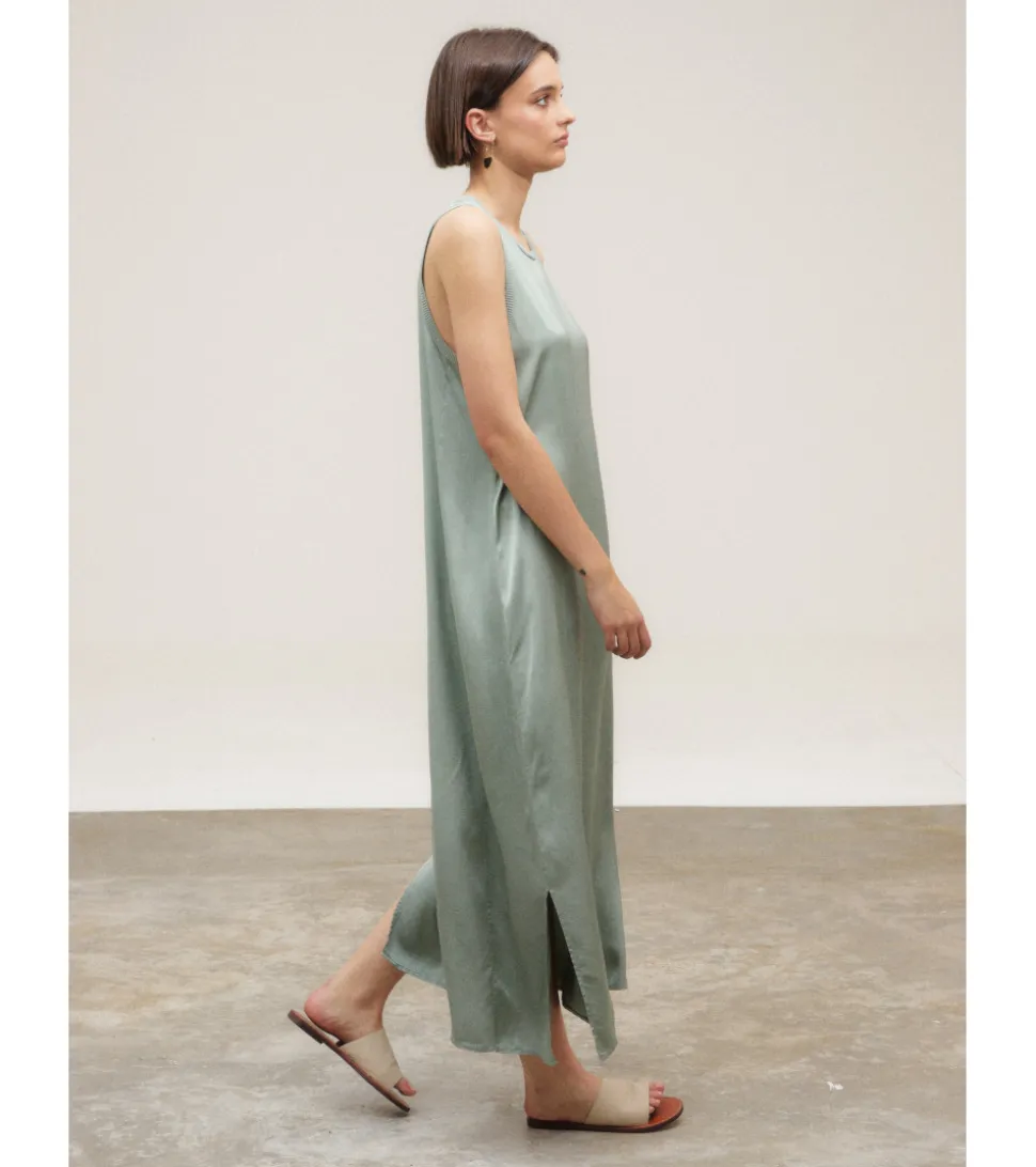 VESTIDO SATINADO