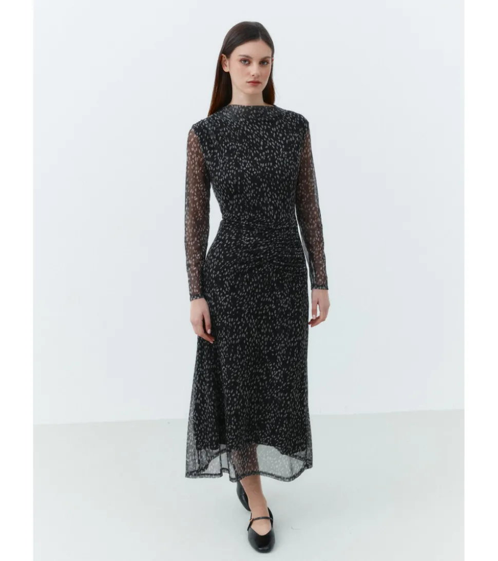 VESTIDO TUL ESTAMPADO