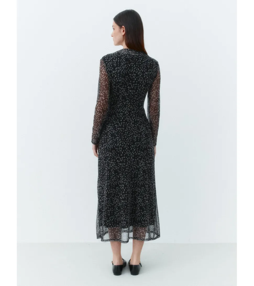 VESTIDO TUL ESTAMPADO
