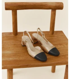 ZAPATO TACÓN BICOLOR