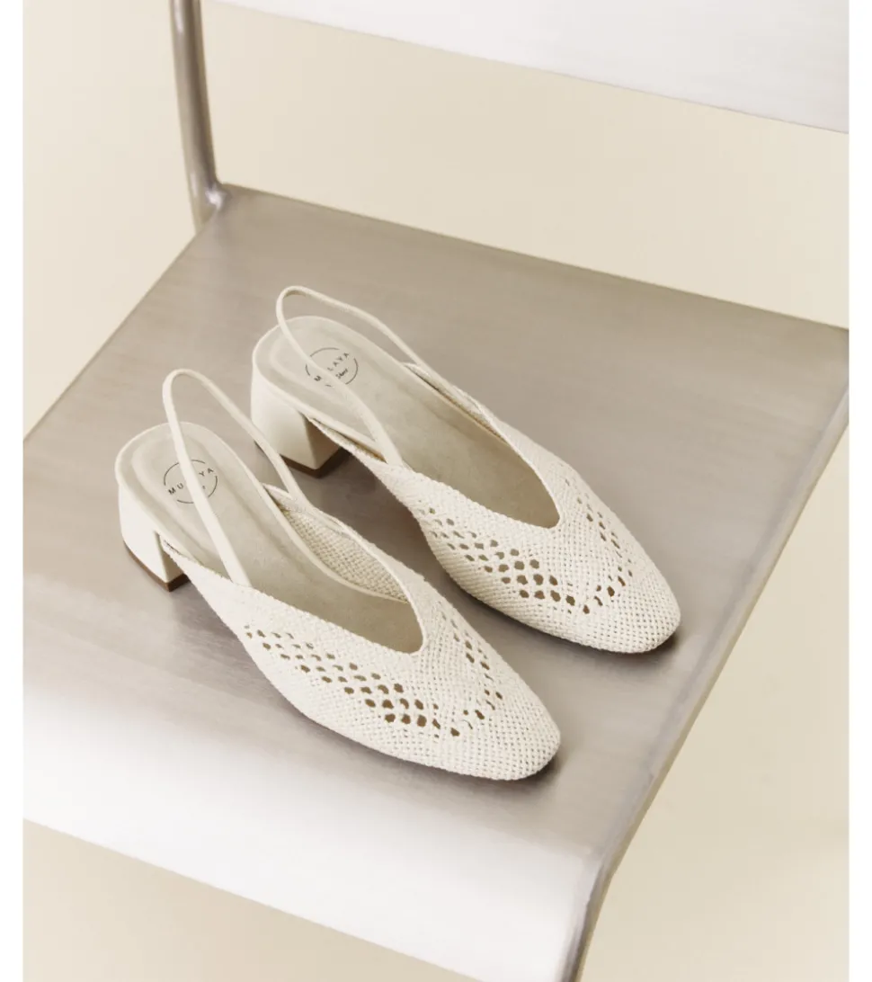 ZAPATO TACÓN TRENZADO